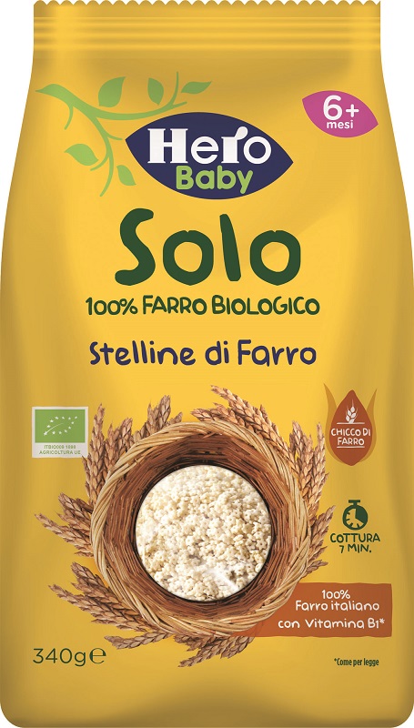 HERO SOLO PASTINA DI FARRO 100% BIO 340 G - doctorpill.it