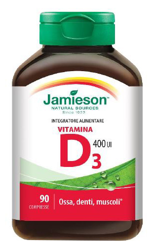 JAMIESON VITAMINA D 400 90 COMPRESSE - doctorpill.it
