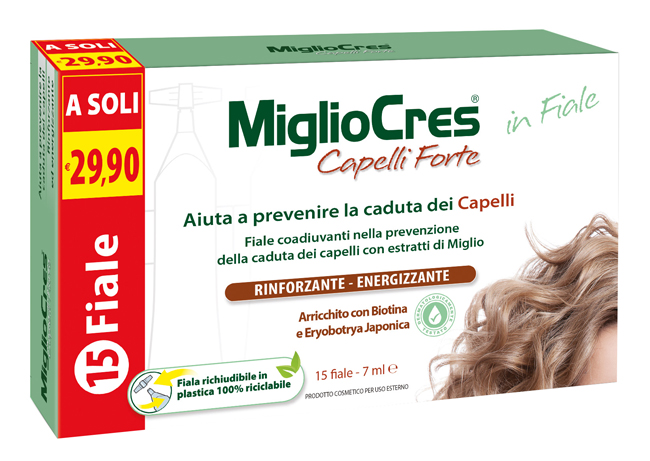 MIGLIOCRES FORTE 15 FIALE TRATTAMENTO DERMOCOSMETICO - doctorpill.it