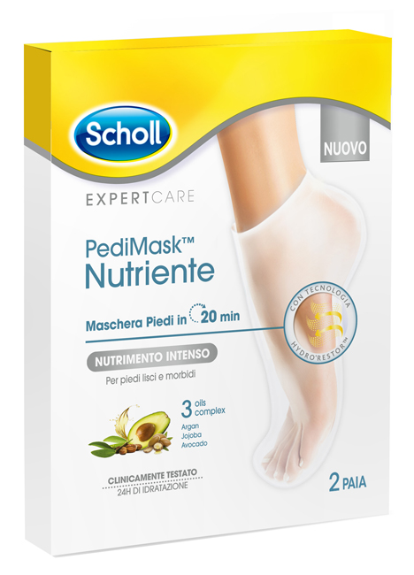 SCHOLL EXPERTCARE PEDIMASK NUTRIENTE 3 OILS COMPLEX - doctorpill.it
