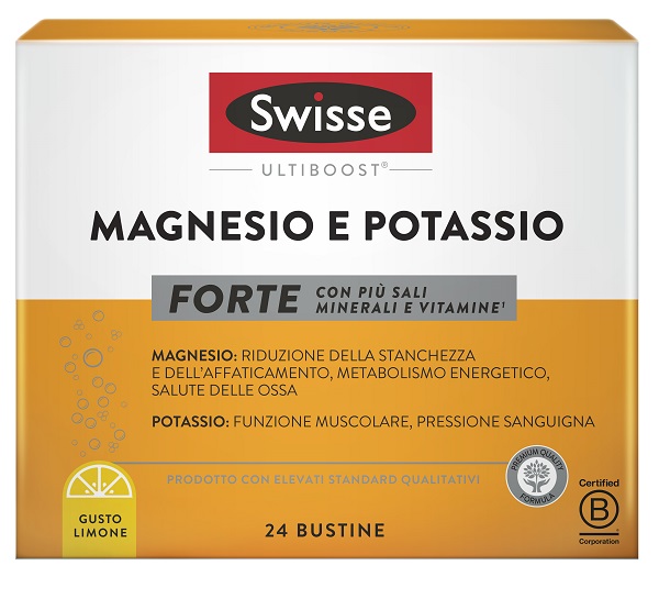 SWISSE MAGNESIO POTASSIO FORTE 24 BUSTINE - doctorpill.it