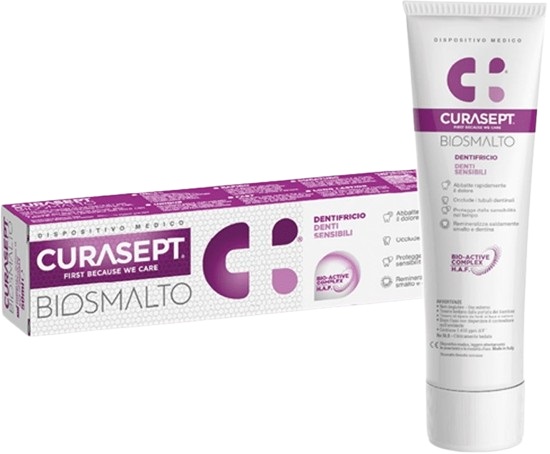 CURASEPT BIOSMALTO DENTIFRICIO DENTI SENSIBILI 75 ML - doctorpill.it