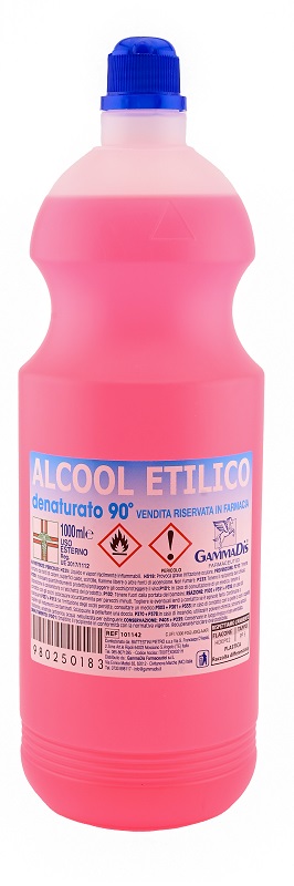 ALCOOL ETILICO DENATURATO 90 GRADI 1 LITRO - doctorpill.it