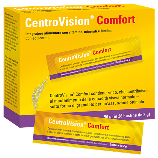 CENTROVISION COMFORT 28 BUSTINE GUSTO ARANCIA - doctorpill.it
