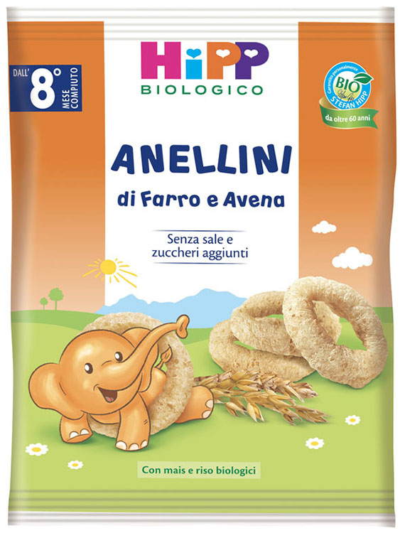 HIPP BIO ANELLINI FARRO AVENA 30 G - doctorpill.it