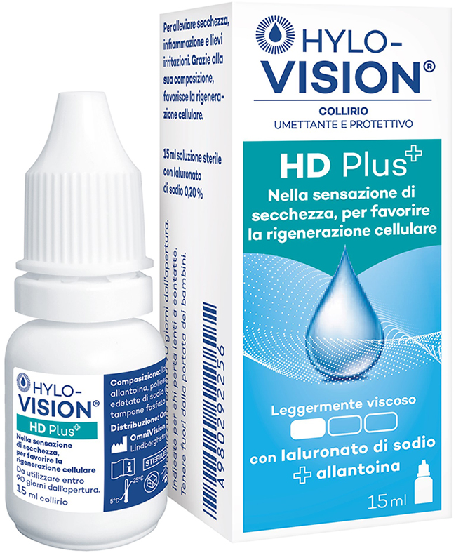 HYLOVISION HD PLUS COLLIRIO UMETTANTE E PROTETTIVO 15 ML - doctorpill.it