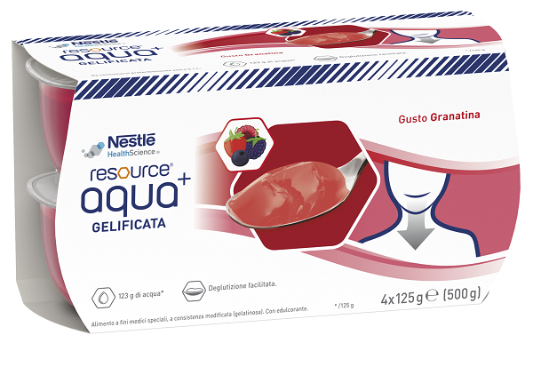 RESOURCE AQUA ACQUA GELIFICATA+GRENADA CUP 6 4X125 G - doctorpill.it