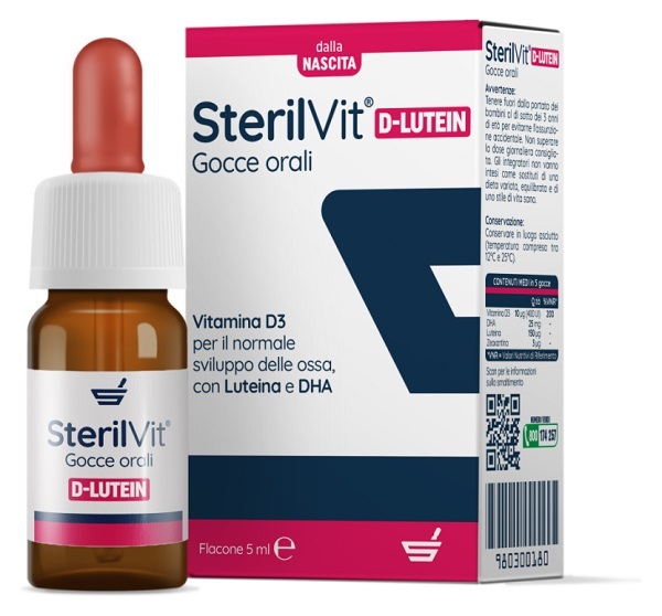 STERILVIT D LUTEIN DHA GOCCE 5 ML - doctorpill.it