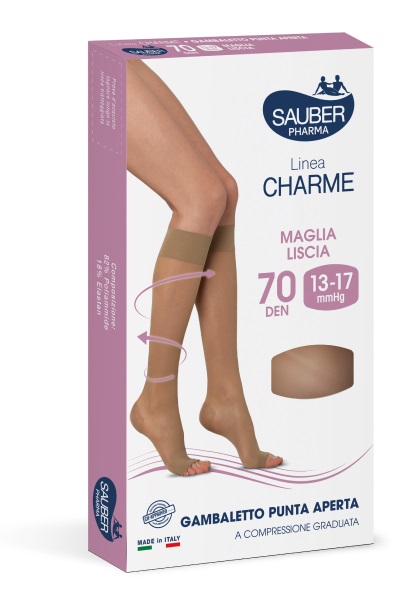 SAUBER GAMBALETTO OPEN TOE 70 DENARI MAGLIA LISCIA NEUTRO BEIGE TAGLIA 3 - doctorpill.it