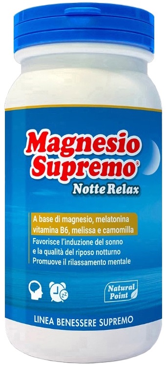 MAGNESIO SUPREMO NOTTE RELAX 150 G - doctorpill.it
