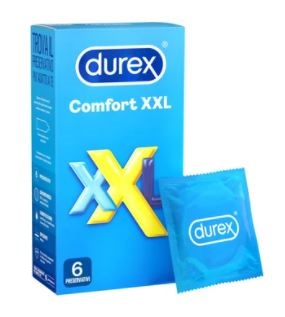PROFILATTICO DUREX COMFORT XXL 6 PEZZI - doctorpill.it