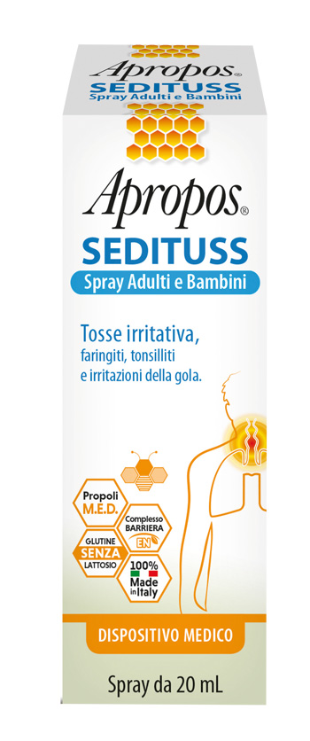 APROPOS SEDITUSS SPRAY ADULTI/BAMBINI 20 ML - doctorpill.it