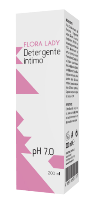 FLORA LADY DETERGENTE INTIMO PH 7,0 200 ML - doctorpill.it