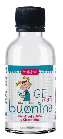 BUONA BUONINA GEL IGIENIZZANTE MANI CON ALCOOL 68% E CLOREXIDINA 100 ML - doctorpill.it