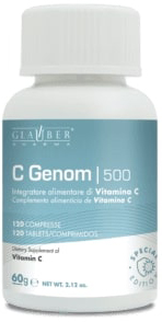 C-GENOM 500 GLAUBER 120 COMPRESSE - doctorpill.it