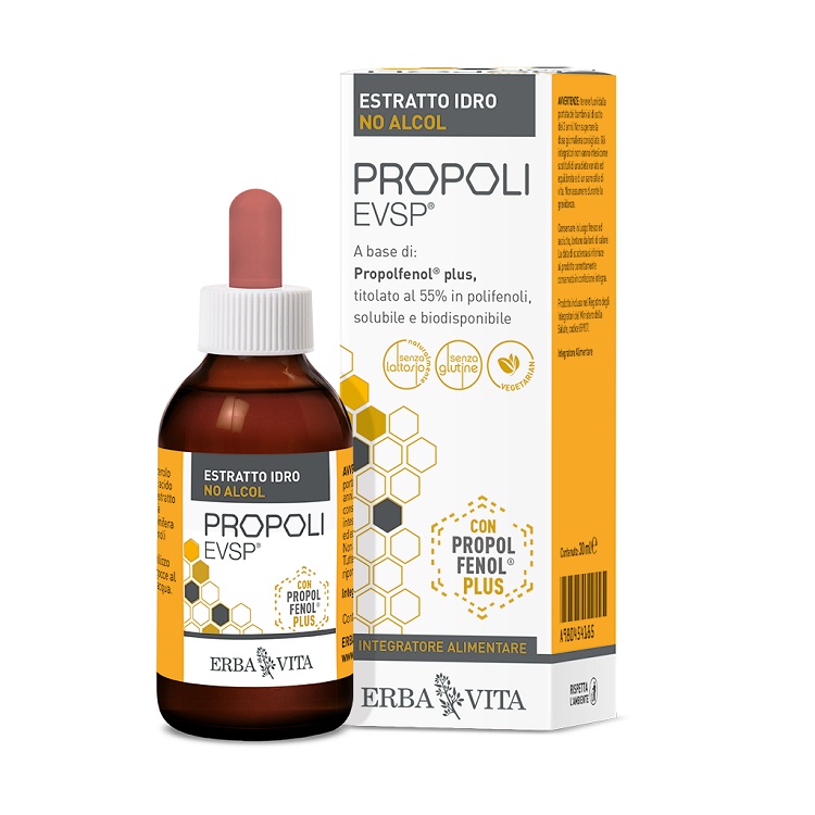PROPOLI EVSP ESTRATTO IDRO NO ALCOL 30 ML - doctorpill.it