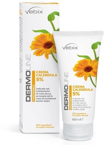 DERMOLINE CREMA VISO MANI CALENDULA 5% 100 ML - doctorpill.it