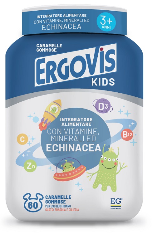 ERGOVIS KIDS 60 CARAMELLE GUSTOSE - doctorpill.it