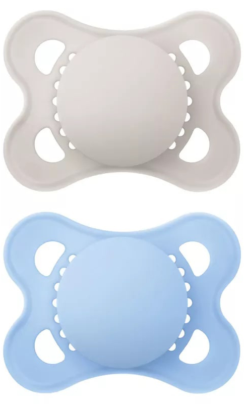 MAM SUCCHIETTO ORIGINAL 2-6 MESI SILICONE MASCHIO 2 PEZZI - doctorpill.it