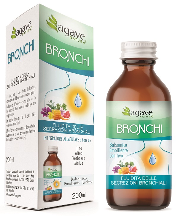 AGAVE NATURA SCIROPPO BRONCHI 200 ML - doctorpill.it