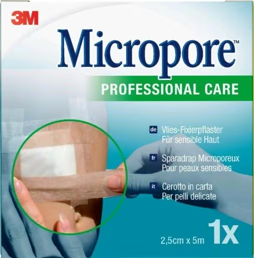 CEROTTO IN CARTA MICROPORE SURGICAL TAPE M5X25MM DISPENSER - doctorpill.it