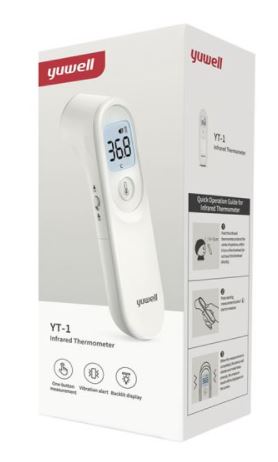 TERMOMETRO INFRAROSSI YT-1 1 PEZZO - doctorpill.it