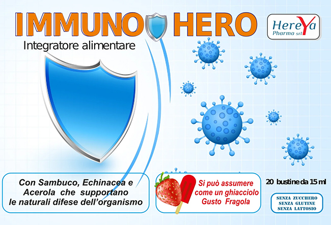 IMMUNO HERO 20 STICK 15 ML - doctorpill.it