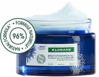 KLORANE CREMA IDRATANTE NOTTE FIORDALISO ACIDO IALURONICO 50 ML - doctorpill.it