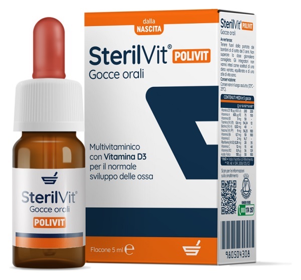 STERILVIT POLIVIT GOCCE 5 ML - doctorpill.it