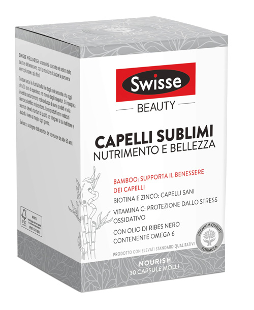 SWISSE CAPELLI SUBLIMI 30 CAPSULE - doctorpill.it