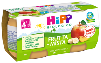 HIPP BIO OMOGENEIZZATO FRUTTA MISTA 2X80 G - doctorpill.it