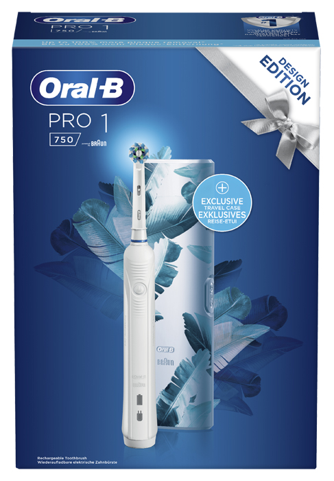 ORALB PRO1 COLOUR CROSS ACTION SPAZZOLINO ELETTRICO BIANCO - doctorpill.it