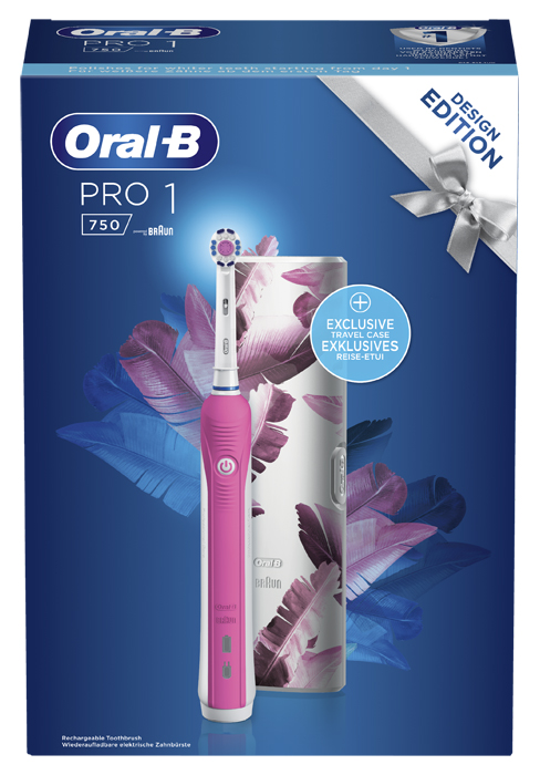 ORALB PRO1 ROSA CROSS ACTION SPAZZOLINO ELETTRICO 3D WHITE ROSA - doctorpill.it