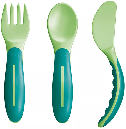 MAM BABYS CUTLERY 6+ NEUTRO - doctorpill.it