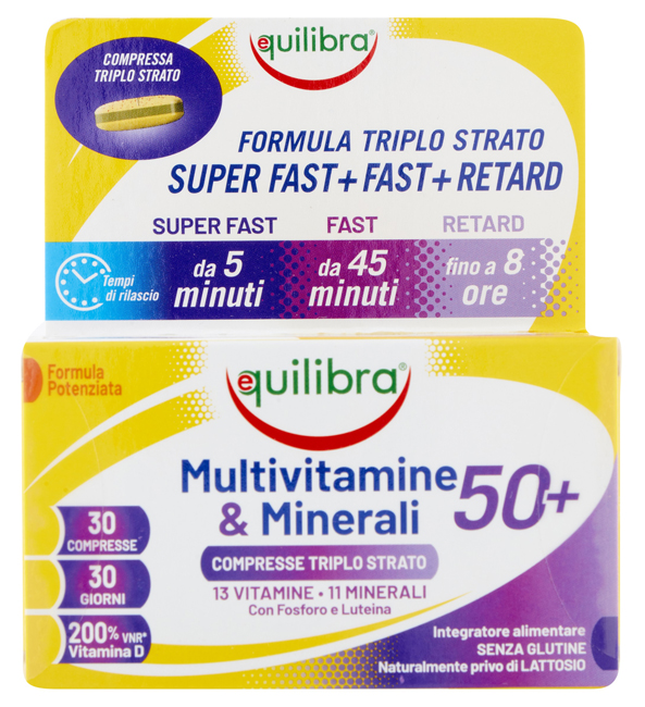 MULTIVITAMINE&MINERALI 50+ 30 COMPRESSE - doctorpill.it