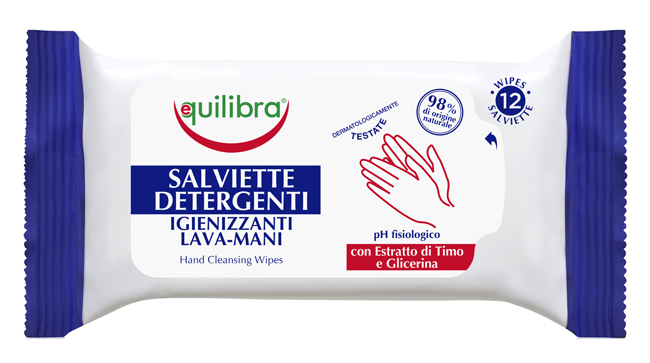 SALVIETTE DETERGENTI IGIENIZZANTI 12 PEZZI - doctorpill.it