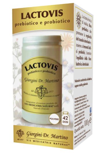 LACTOVIS PREBIOTICO PROBIOTICO 100 G - doctorpill.it