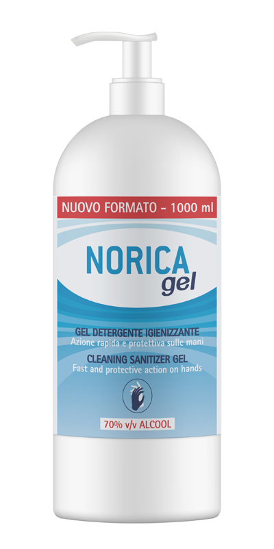 NORICA GEL DETERGENTE IGIENIZZANTE 70% ALCOOL 1000 ML - doctorpill.it