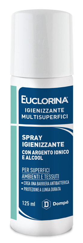 EUCLORINA IGIENIZZANTE MULTISUPERFICI SPRAY 125 ML - doctorpill.it