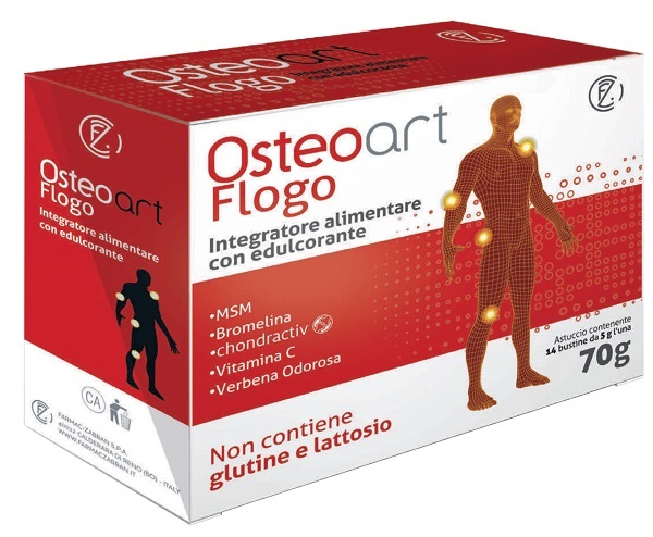 OSTEOART FLOGO 14 BUSTINE CON EDULCORANTE SENZA GLUTINE E LATTOSIO - doctorpill.it