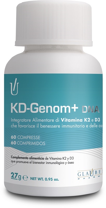 GLAUBER PHARMA KD-GENOM+ DNA 60 COMPRESSE - doctorpill.it