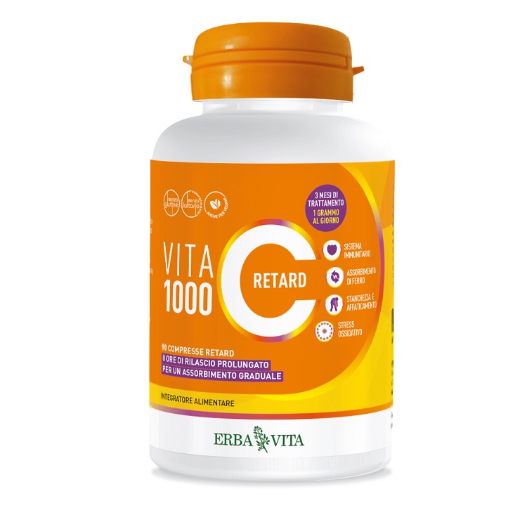 VITA C 1000 RETARD 90 COMPRESSE - doctorpill.it
