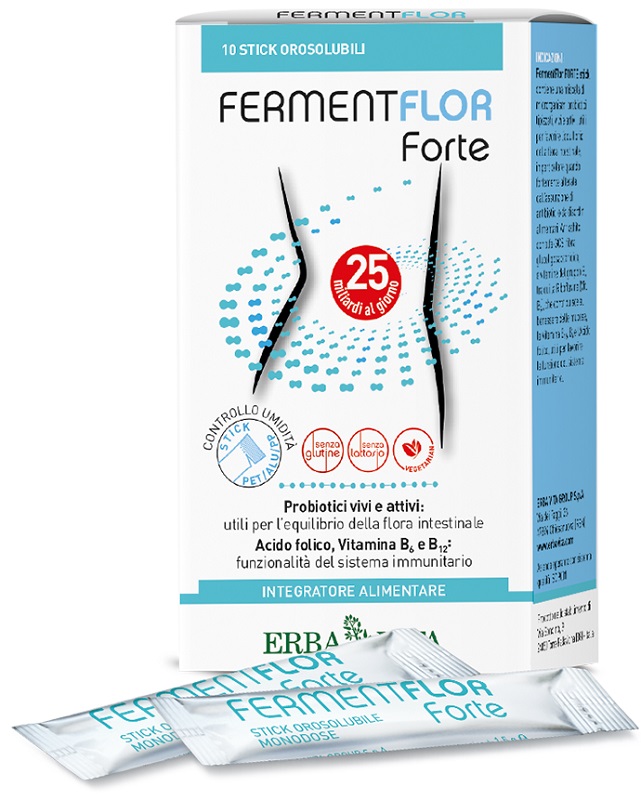 FERMENTFLOR FORTE 10 STICKPACK - doctorpill.it