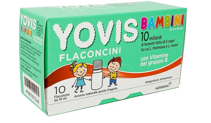 YOVIS BAMBINI FRAGOLA 10 FLACONCINI DA 10 ML - doctorpill.it