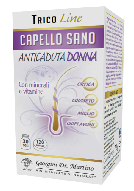 CAPELLO SANO ANTICADUTA DONNA 120 PASTIGLIE - doctorpill.it