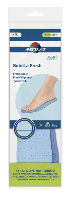 MASTER-AID FOOTCARE SOLETTA FRESH RITAGLIABILE 2 PEZZI I2 - doctorpill.it