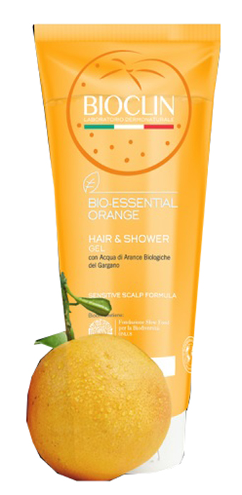 BIOCLIN BIO ESSENTIAL ORANGE HAIR & SHAMPOO 200 ML - doctorpill.it