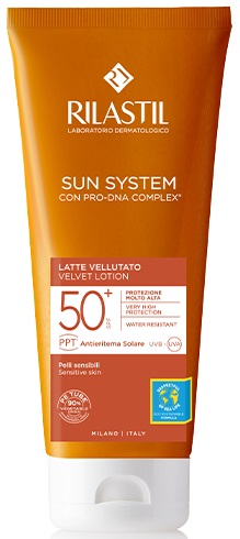 RILASTIL SUN SYSTEM PHOTO PROTECTION TERAPY SPF 50+ LATTE VELLUTANTE 200 ML - doctorpill.it