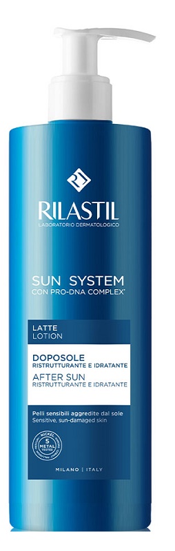 RILASTIL SUN SYSTEM LATTE DOPOSOLE RISTRUTTURANTE E IDRATANTE 400 ML - doctorpill.it