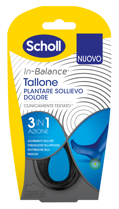 SCHOLL PLANTARE TALLONE M 2 PEZZI - doctorpill.it